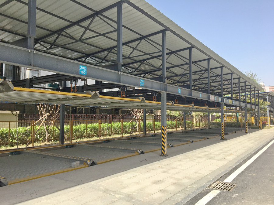 四川德陽市美林康城小區(qū)室外立體停車場機(jī)械車位采購項目
